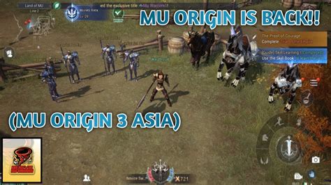 MU ORIGIN 3 ASIA Gameplay - YouTube