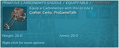 Ark Carbonemys Guide (Taming, Food, Saddle, Breeding, Drops & Location ...