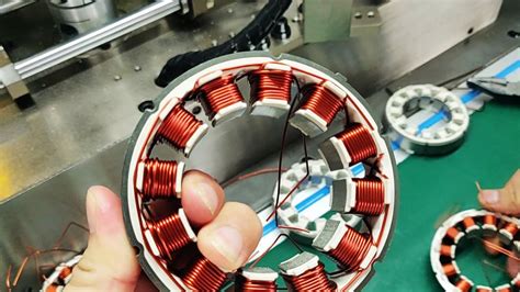 Automatic BLDC Motor Stator Winding Machine - YouTube