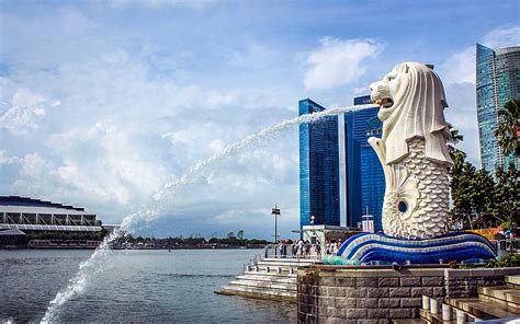 Merlion Park Singapore - Merlion Singapore HD wallpaper | Pxfuel