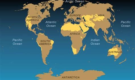 world map - Dry desert biome