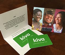 Kiva Cards - Need A Gift Idea? Give a Kiva Card Today! | Kiva