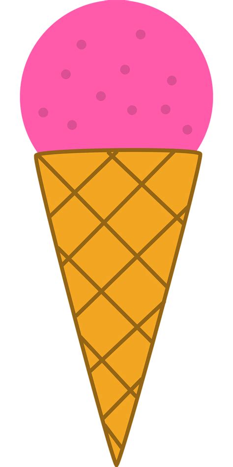 Helado Cono Postre Cucurucho De - Gráficos vectoriales gratis en ...