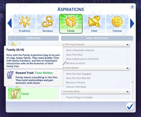 Sims 4 aspiration traits list - retstand