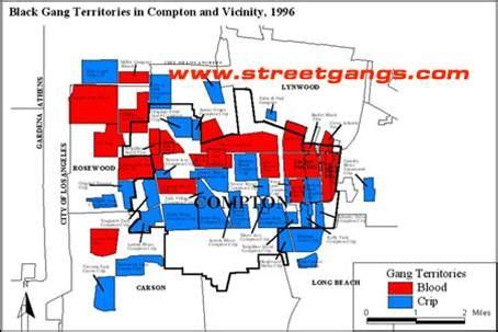 Street Gangs Map