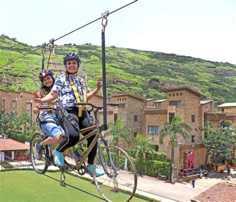 Enjoy Sky Cycling at Della Adventure Park