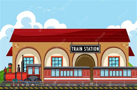 Train Station, Silhouette | ClipArt ETC - Clip Art Library