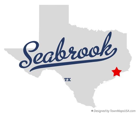 Map Of Seabrook Texas And Surrounding Areas