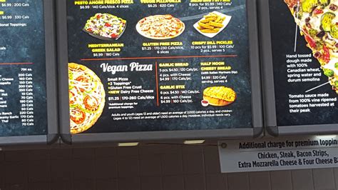 Pizza Pizza has vegan pizza on their menu boards, progress! : r/vegan