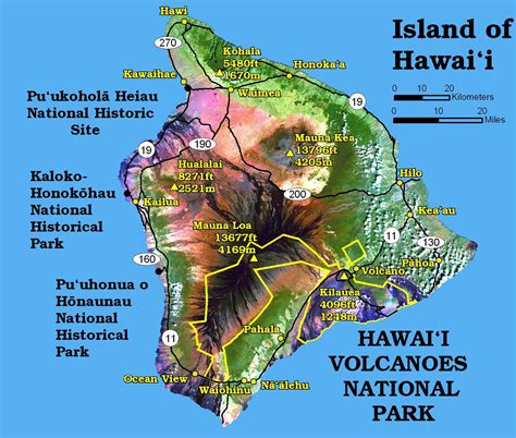 hawaii national park | ... Volcanoes Map See map details From national ...