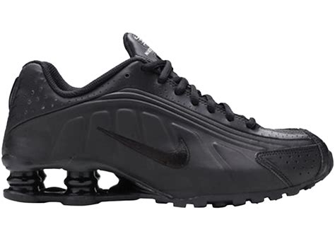 Nike Shox R4 Black (GS) Kids' - BQ4000-001 - US