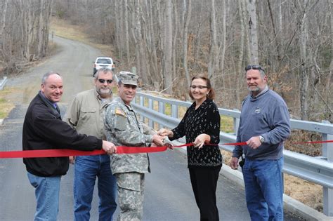 Fort A.P. Hill celebrates with ribbon and log cutting ceremonies ...