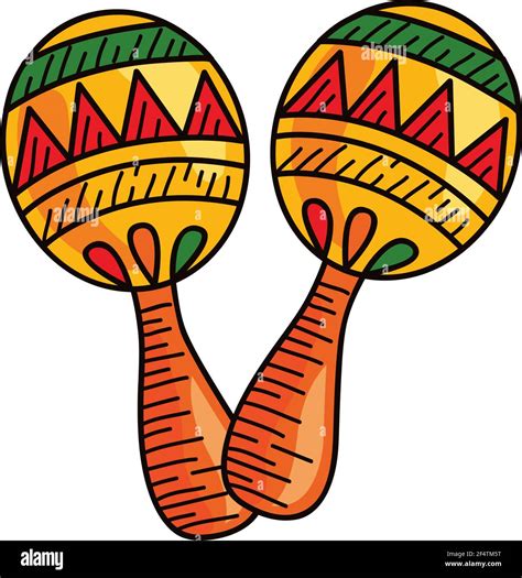 Mexican Maracas Instrument