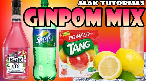 GINPOM SMALL Gin Pomelo "Pinoy Cocktail" | Alak Tutorials 234 - YouTube