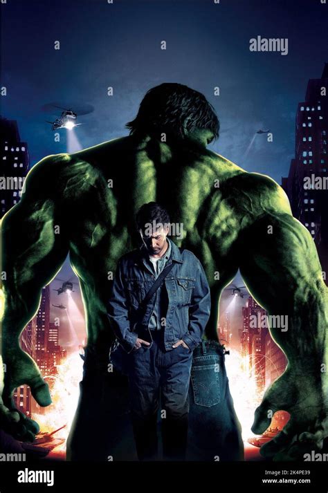 EDWARD NORTON, THE INCREDIBLE HULK, 2008 Stock Photo - Alamy