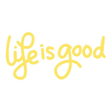 Life Is Good Sticker - Just Stickers : Just Stickers