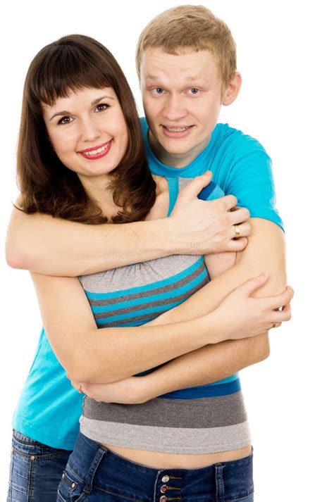 Boy and girl hugging stock photo. Image of give, caring - 31538564