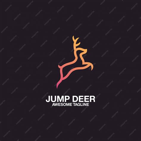 Premium Vector | Deer logo design awesome inspiration inspirations