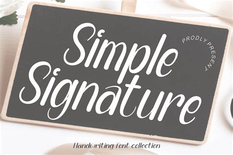 Simple Signature Font by Creatype Designer · Creative Fabrica