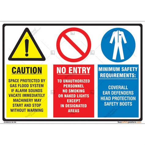 Industrial Warning Signs