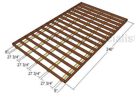 12x20 Shed Plans Free | HowToSpecialist - How to Build, Step by Step ...