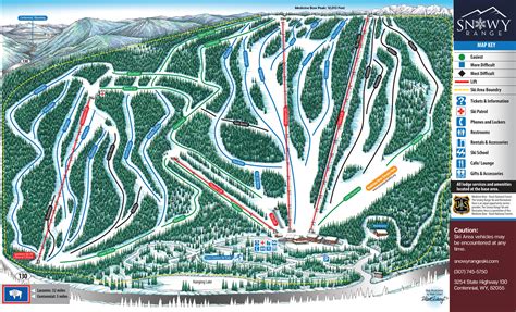 Snowy Range Ski & Recreation Area Trail Map | OnTheSnow