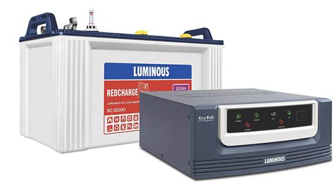 Luminous Ecovolt 700 Inverter with Red Charge 15000 Battery - Tech All ...