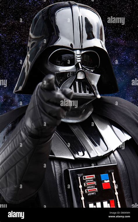 Darth Vader Figur aus Star Wars Serie von Filmen Stockfotografie - Alamy