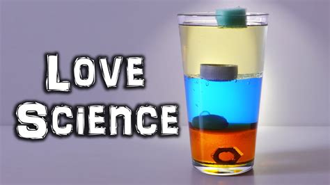 Liquid Density Science Experiment