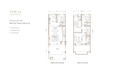 Gamuda Gardens Joya Malaysia | 12 Types of Floor Plan