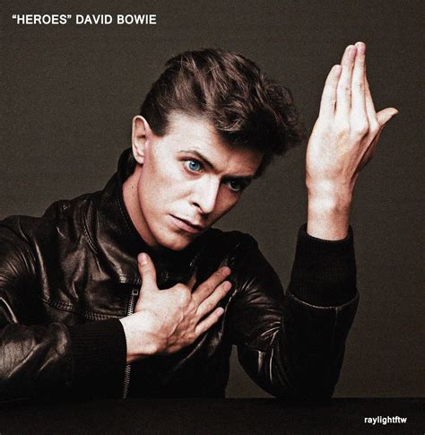 Colorized Heroes' album cover! : r/DavidBowie