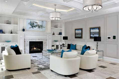 72 Living Rooms with White Furniture (Sofas and Chairs)