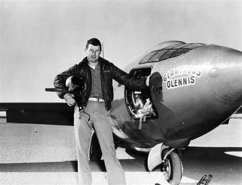 Charles "Chuck" Yeager with Bell X-1 | National Air and Space Museum