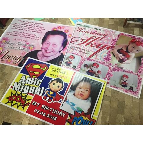 tarpaulin printing (customized) | Shopee Philippines