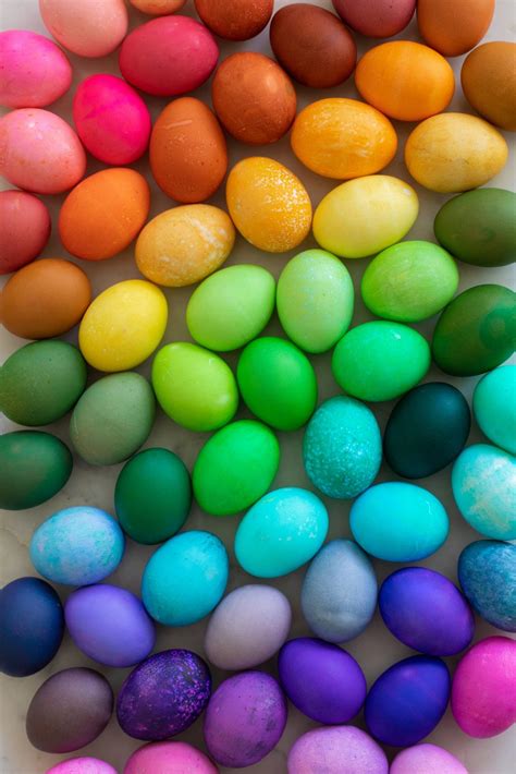 How To Dye Easter Eggs with Food Coloring (40+ Colors!)