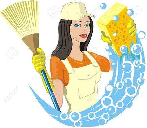 woman cleaning home clipart 20 free Cliparts | Download images on ...