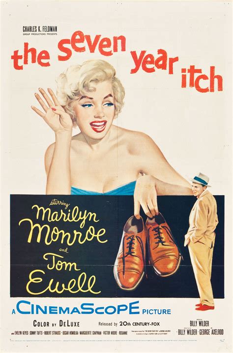 The Seven Year Itch (20th Century Fox, 1955) | Classic movie posters ...