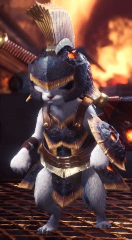 Felyne Lavasioth α Palico Armor (MHW) | Monster Hunter Wiki | Fandom