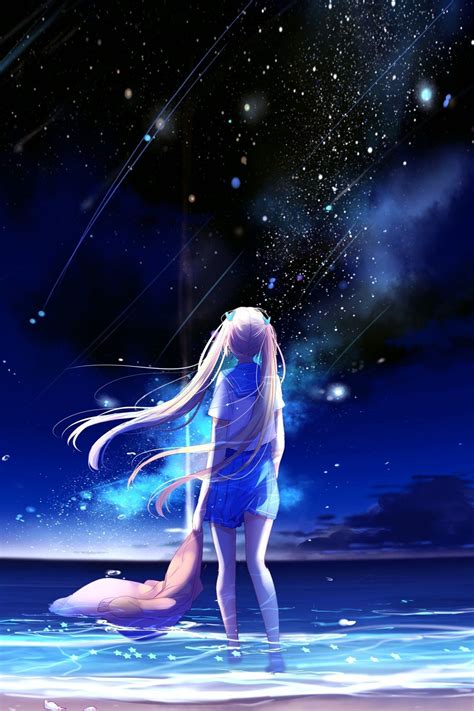 Anime Girl Galaxy Wallpapers - Top Free Anime Girl Galaxy Backgrounds ...