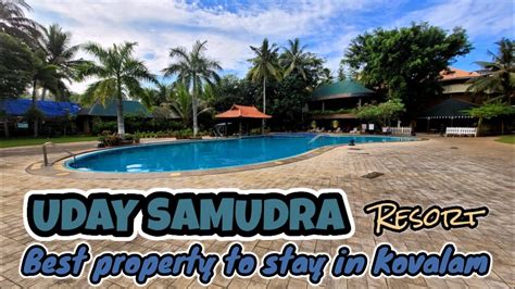 Uday samudra resort || Property tour || Kovalam, Kerala. - YouTube