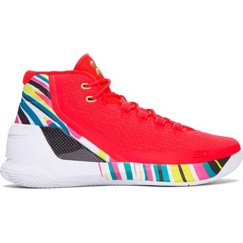 Under armour Men's Ua Curry 3 Basketball Shoes in Red for Men | Lyst