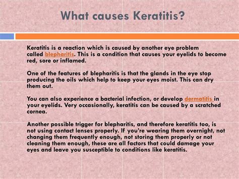 PPT - Keratitis: Causes, Symptoms, Daignosis, Prevention and Treatment ...