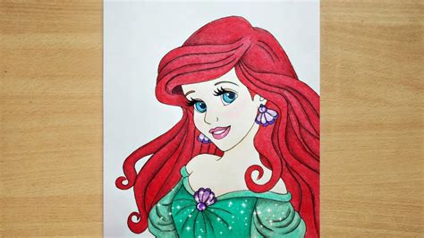 How To Draw A Disney Princess Ariel