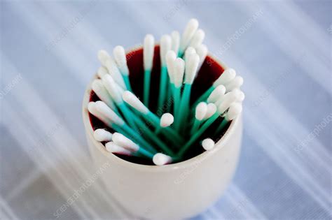 Cotton buds - Stock Image - C031/3834 - Science Photo Library