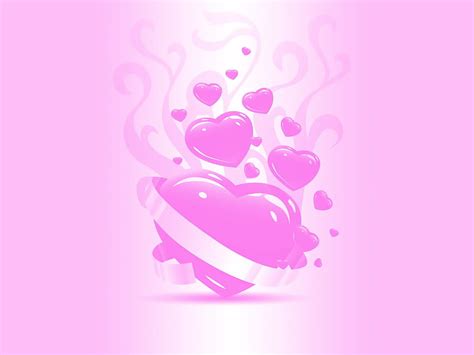 Pink Heart High Quality HD wallpaper | Pxfuel