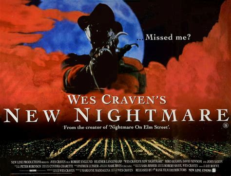 Wes Craven's New Nightmare British Quad Poster - Horror Collectors