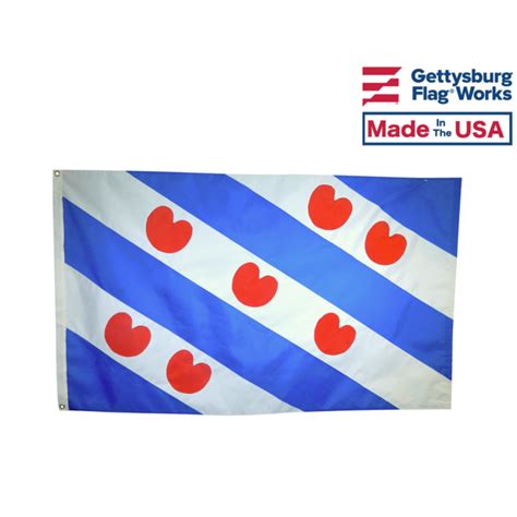 Friesland Flag (Holland)