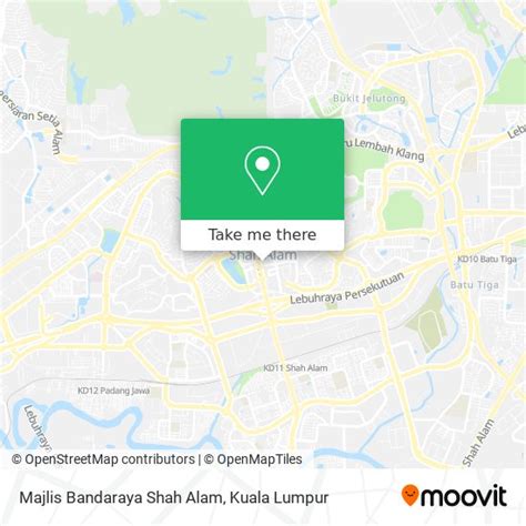 How to get to Majlis Bandaraya Shah Alam in Petaling by bus or MRT & LRT?