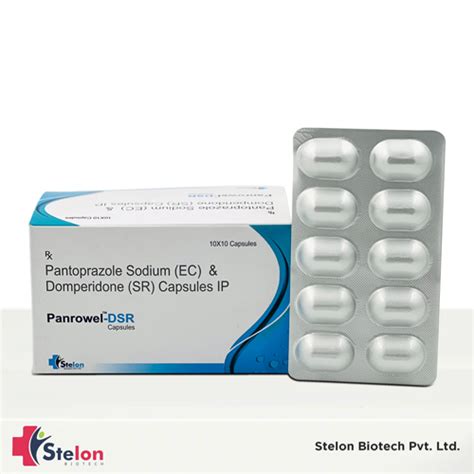 PANROWEL DSR Pantoprazole 40 mg + Domperidone 30 mg(Sustained Release ...