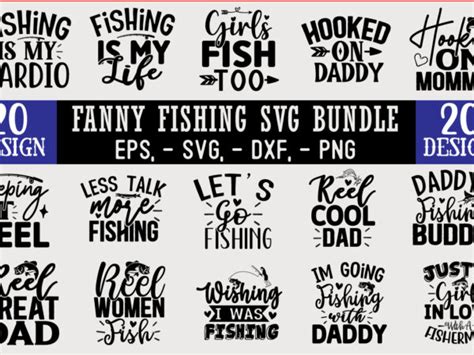 Fishing SVG T shirt Design Bundle - Buy t-shirt designs